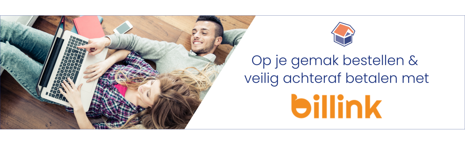 Betaal achteraf met Billink bij De Bouwmarktshop